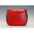 Replica Gucci Lady Web Medium Shoulder Bag Crocodile Leather Red