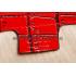 Replica Gucci Lady Web Medium Shoulder Bag Crocodile Leather Red