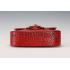 Replica Gucci Lady Web Medium Shoulder Bag Crocodile Leather Red