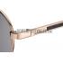 Cheap Gucci Aviator Wrap Gold Frame Sunglasses 308209