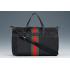 Gucci Techno Signature Web Canvas Duffle Black Bag  18926934