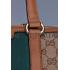 Gucci Rania Web GG Canvas with Tan Leather Trim  Handle Tote