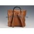 Gucci Bamboo Leather Backpack Brown