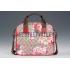 Cheap Gucci GG Supreme Blooms Red Print Light Duffle Bag 18926984