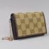 Gucci Wallet 154178 Coffee Canvas Small Wallet Replica