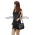 Gucci Lady Web Medium Shoulder Bag Black 18926780