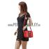 Replica Gucci Bee Detail Red Leather Bag