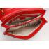 Gucci Marmont Leather Shoulder Bag Red