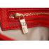 Gucci Marmont Leather Shoulder Bag Red