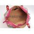 Gucci Boston Supreme Canvas Shoulder Bag Red & Fuchsia