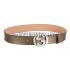 Gucci Brown Leather Belt with G Interlocking Buckle