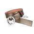 Gucci Brown Leather Belt with G Interlocking Buckle