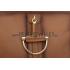 Gucci Duilio Brogue Tan Leather  Handle Bag