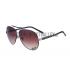 Gucci Aviator With Gucci Logo Black Sunglasses 307824