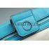 Gucci Swing Leather Tote Light Blue Medium 607684