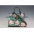 Replica Gucci Bamboo Daily Blooms Bag Emerald Green