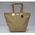 Gucci Tote bags 131231 Gold Canvas Ladies Bags