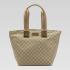 Gucci Tote bags 131231 Gold Canvas Ladies Bags