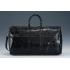 Gucci Large Carry on Duffel Black Leather with Strap