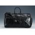 Gucci Large Carry on Duffel Black Leather with Strap