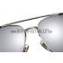 Gucci Ultra-light Aviator Silver Frame Sunglasses 308206