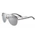 Gucci Ultra-light Aviator Silver Frame Sunglasses 308206