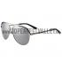 Gucci Ultra-light Aviator Silver Frame Sunglasses 308206