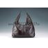 Cheap Gucci Soho Large Hobo with Embossed Interlocking G Dark Brown