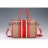 Gucci Medium Boston Red Vintage Web