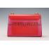 Gucci Padlock Leather Shoulder Bag Red & Fuchsia