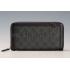 Gucci Canvas Wallet With Black Leather Trim