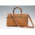 Gucci Bamboo Shopper Leather Small Tote Tan 607319