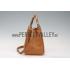 Gucci Bamboo Shopper Leather Small Tote Tan 607319