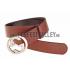 Gucci Belt with Interlocking G Buckle Brown