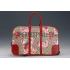 Gucci GG Supreme Blooms Red Print Wheeled Suitcase 18926977