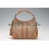 Gucci Medium Woven Tassels Tan Leather Trim Guccissima Hobo 607327