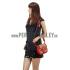 Gucci Lady Web GG Canvas And Red Leather Small Bag  18926784