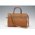 Gucci Bamboo Shopper Leather Tote Tan 607313