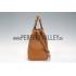 Gucci Bamboo Shopper Leather Tote Tan 607313