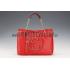 Gucci Soho Studded Shoulder Bag Light Red