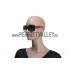 Gucci Oversized Square Leather Black Sunglasses 307815 Replica