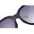 Gucci Oversized Square Leather Black Sunglasses 307815 Replica