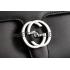 Gucci Interlocking Medium Shoulder Bag Black