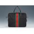 Gucci Techno Signature Web Canvas Black Briefcase 18926940