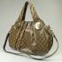 Gucci  Handle bags 203486 Brown Large 2way