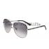 Gucci Ultra-light Aviator White Frame Sunglasses 308207