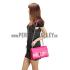 Gucci Interlocking Medium Shoulder Bag Fuchsia