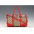 Gucci GG   Handle Bag Red