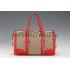 Gucci GG   Handle Bag Red