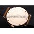 Hamilton Navy Pioneer Small Second Black Dial Rose Gold Case Light Brown Leather Strap